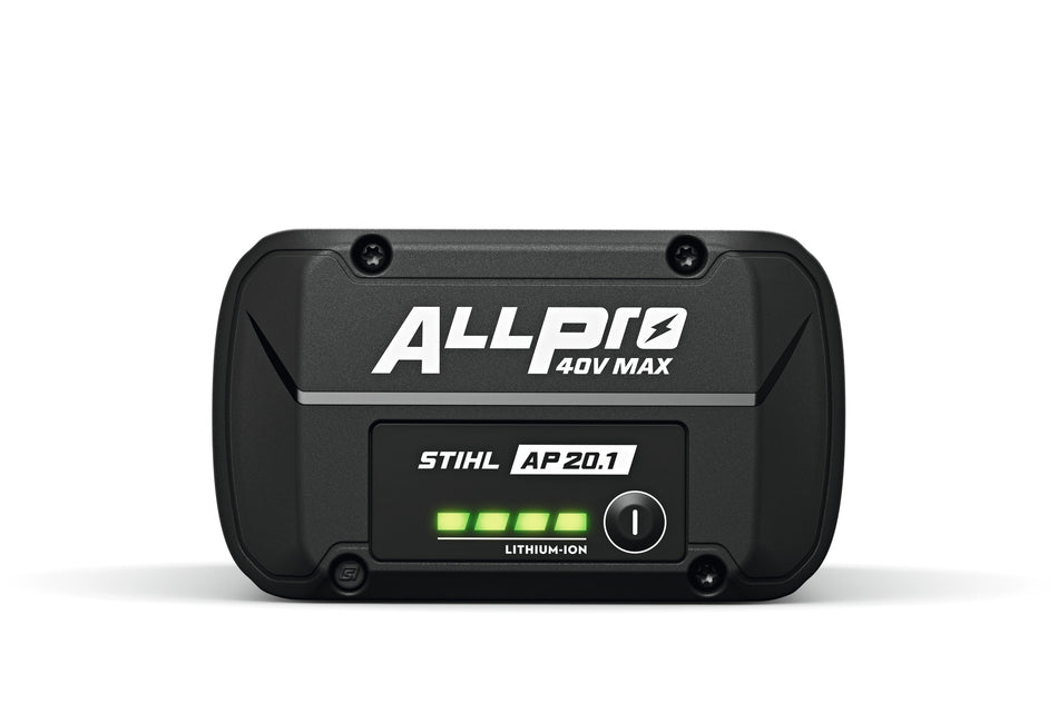 STIHL AP 20.1 batteri set fra siden