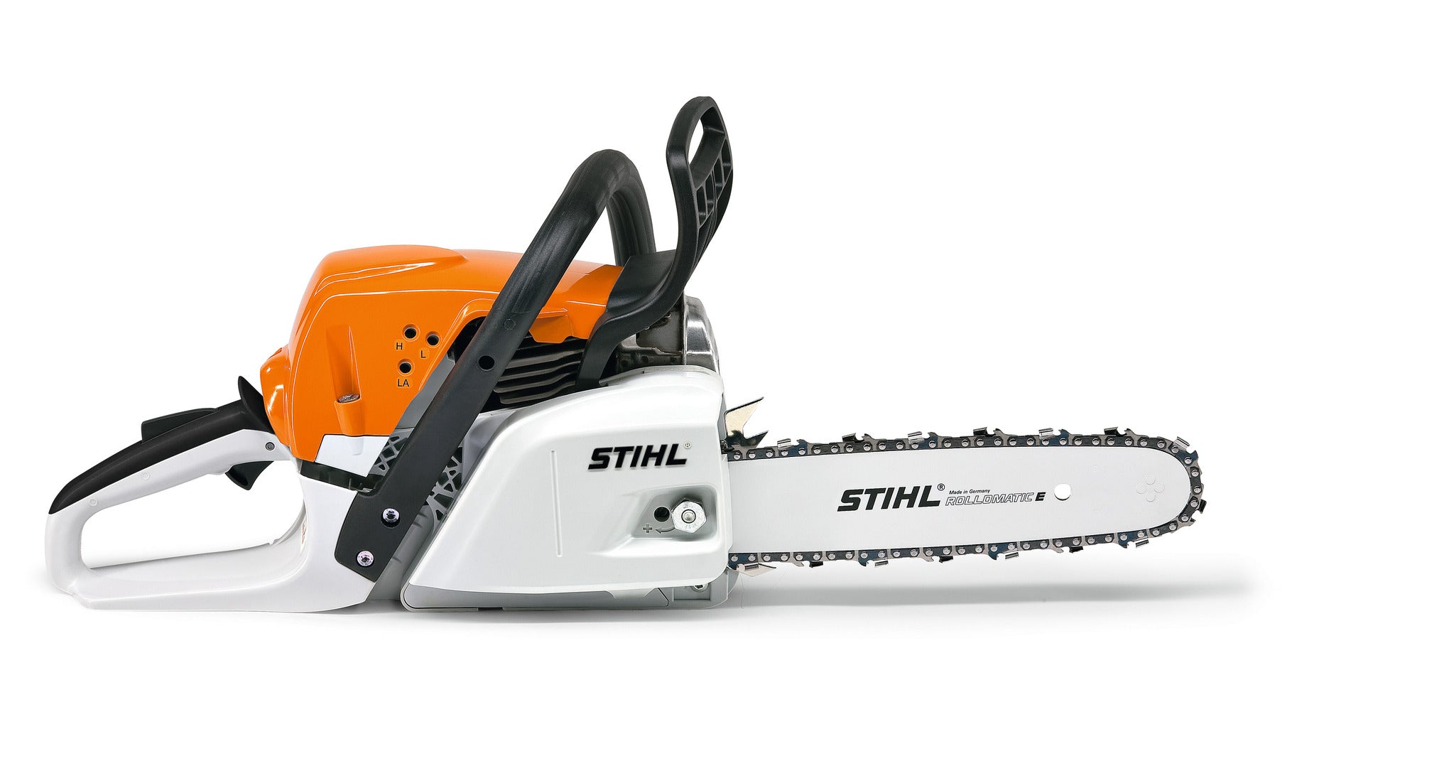 STIHL MS 231 motorsav - sidevisning