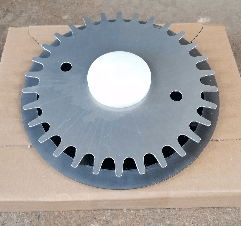 BEL Klippedisk m. Skidplate Golf – Ver. 2 | Uden knive